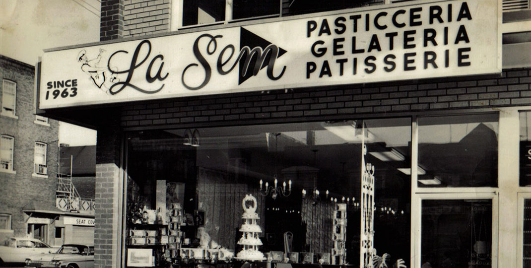 The original La Sem pasticceria on St. Clair Avenue West